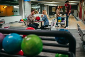 Final consultations before the game